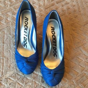 Rocket Dog Heels - Blue - Sz 7.5